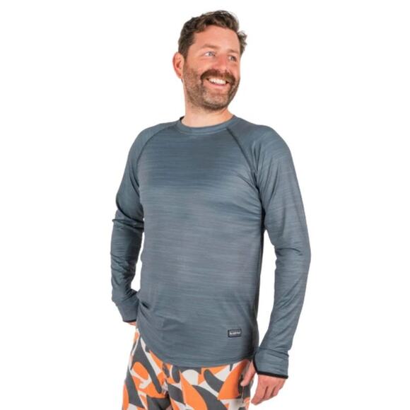 BLACKSTRAP - Men's Brackish Top Crew Sun Shirt UPF 50+ - Picture 1 of 8